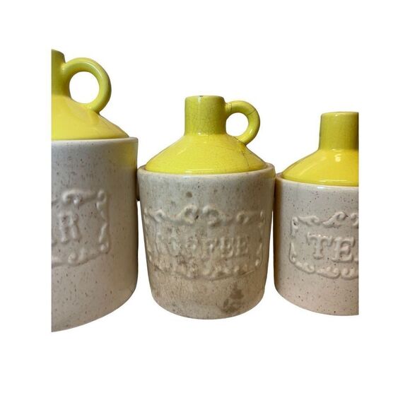 Moonshine Memories: Vintage Kitchen Canisters (Tea, Coffee, Sugar, Flour) MCM - Picture 16 of 16